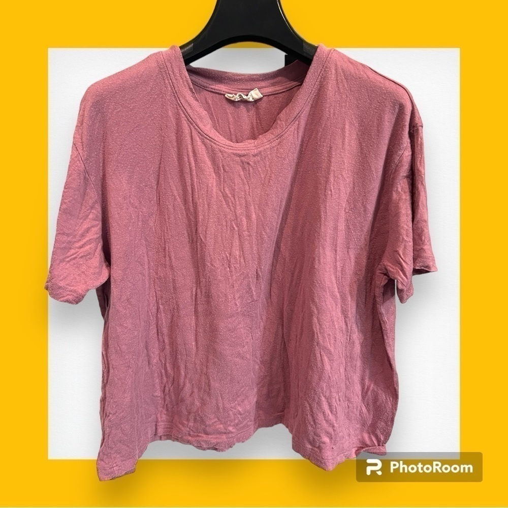 78 and Sunny Pink Purple Modal T Shirt Medium